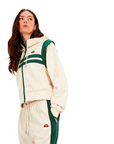 ELLESSE CHAQUETA DEPORTIVA CROP PERNA BEIGE/VERDE