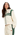 ELLESSE CHAQUETA DEPORTIVA CROP PERNA BEIGE/VERDE