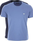 EMPORIO ARMANI 2 PACK CAMISETAS MARINO Y AVIO