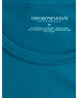 EMPORIO ARMANI 2 PACK T-SHIRT MARINE/TOPAZIO