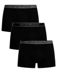 EMPORIO ARMANI 3 PACK BOTTOM BLACK