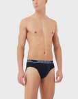 EMPORIO ARMANI 3 PACK BRIEF MARINE/WHITE/DENIM
