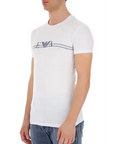 EMPORIO ARMANI CAMISETA BASICA BLANCO