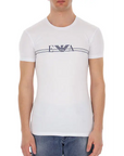 EMPORIO ARMANI CAMISETA BASICA BLANCO