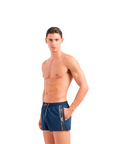 EMPORIO ARMANI MAN WOVEN BOXER BEACHWEAR NAVY