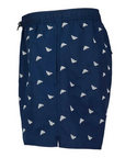 EMPORIO ARMANI MENS WOVEN BOXER AZUL