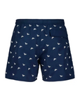 EMPORIO ARMANI MENS WOVEN BOXER AZUL