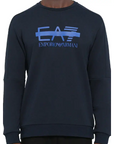 EMPORIO ARMANI SWEATSHIRT ARMANI BLUE - textil