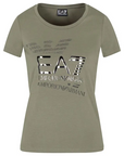 EMPORIO ARMANI T-SHIRT MULLED BASIL - textil