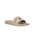 EMPORIO ARMANI UNISEX LEATHER SLIPPER NUDE