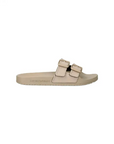 EMPORIO ARMANI UNISEX LEATHER SLIPPER NUDE