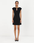 GUESS DOROTEA V NECKLINE DRESS