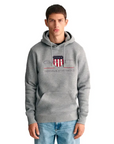 GANT ARCHIEVE SHIELD HOODIE GRIS