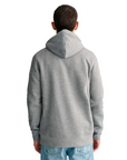 GANT ARCHIEVE SHIELD HOODIE GRIS