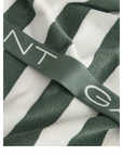 GANT BLOCK STRIPE BEACH TOWEL KALAMATA GREEN - TALLA ÚNICA / SIN c