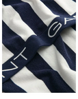 GANT BLOCK STRIPE BEACH TOWEL MARINE - TALLA ÚNICA / SIN c