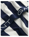 GANT BLOCK STRIPE BEACH TOWEL MARINE - TALLA ÚNICA / SIN c