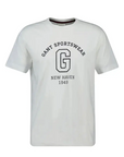GANT GRAPHIC SS T-SHIRT EGGSHELL