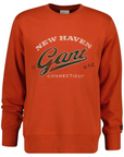 GANT GRAPHIDC SWEAT C-NECK DEEP ORANGE - textil