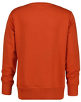 GANT GRAPHIDC SWEAT C-NECK DEEP ORANGE - textil