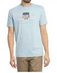 GANT REG ARCHIVE SHIELD SS T-SHIRT FRESH BLUE