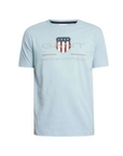 GANT REG ARCHIVE SHIELD SS T-SHIRT FRESH BLUE