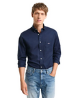 GANT REG CLASSIC POPLIN SHIRT MARINE