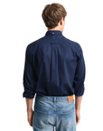 GANT REG CLASSIC POPLIN SHIRT MARINE
