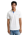 GANT REG CONTRAST PIQUE SS POLO EGGSHELL