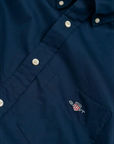 GANT REG JERSEY SHIRT MARINE - textil