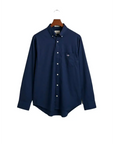 GANT REG JERSEY SHIRT MARINE - textil