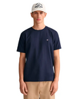 GANT REGULAR SHIELD SS T-SHIRT AZUL
