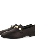 GIOSEPPO MOCASINES NEGRO PERLAS