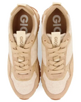 GIOSEPPO SNEAKERS FIELTRO Y STRASS ARDAGGER BEIGE