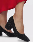 GIOSEPPO ZAPATO DE TACÓN CON STRASS DARNICK NEGRO
