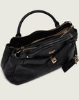 GUESS ELLA LOGO GIRLFRIEND CROSSBODY BLACK LOGO