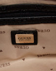 GUESS ELLA LOGO GIRLFRIEND CROSSBODY BLACK LOGO