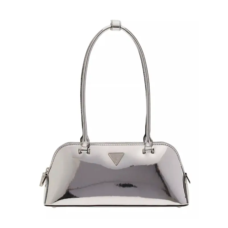 GUESS ARNELA SHOULDER SATCHEL SIL - TALLA ÚNICA / SIN c