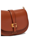 GUESS BOLSO BANDOLERA KUBA MINI MARRON - TALLA ÚNICA