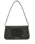 GUESS BOLSO ECO MIETTA FLAP SHOULDER BAG MARRON - TALLA ÚNICA