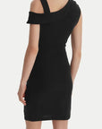 GUESS BRIGITTE MINI DRESS JET BLACK A996