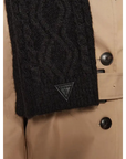 GUESS BUFANDA 30X180 NEGRO - TALLA ÚNICA