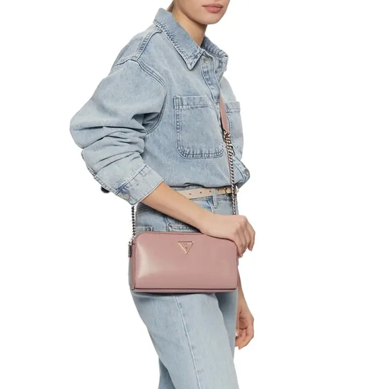 GUESS DARYNA STATUS CROSSBODY ROSA - TALLA ÚNICA / SIN c