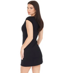 GUESS DOROTEA V NECKLINE DRESS