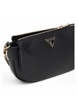GUESS FEDORA SHOULDER BAG BLACK - TALLA ÚNICA / SIN c