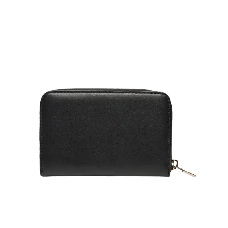 GUESS LAUREL SLG MEDIUM ZIP AROUND BLACK - TALLA ÚNICA / SIN c