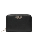 GUESS LAUREL SLG MEDIUM ZIP AROUND BLACK - TALLA ÚNICA / SIN c