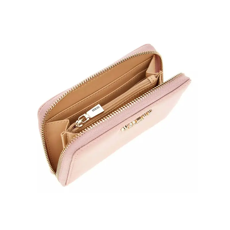 GUESS LAUREL SLG MEDIUM ZIP AROUND ROS - TALLA ÚNICA / SIN c