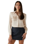 GUESS MARGUERITE HOTFIX POKETS SHIRT