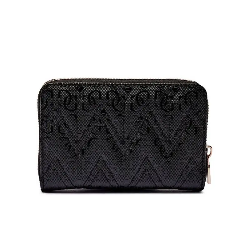 GUESS MONEDERO ADELARD SLG MEDIUM ZIP AROUND BLA - TALLA ÚNICA
